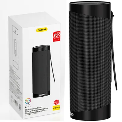 Obrázok produktu pre DUDAO Glosnik Y10Pro czarny Y10Pro-black, 5,2 cm, 5 W, 5 W, Bezdrôtový, Micro-USB, Párty reproduktor