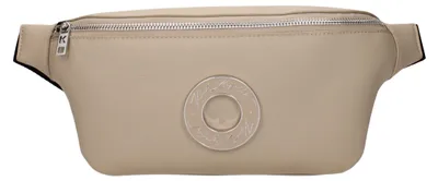 Produktbild von Karl Lagerfeld Bauchtasche Leder genarbt beige Medaillon