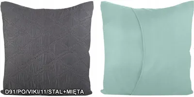Obrázok produktu pre Design91 Dekoračná obliečka na vankúš Jaśka 40x40 sivá