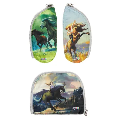 Produktbild von Ergobag Zippies Pferde Abenteuer Zip-Seitenflächen 3tlg.