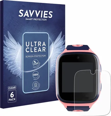 Produktbild von 6x Für Xplora 4 Schutzfolie Savvies Displayschutz Display Schutz Folie Klar Transparent