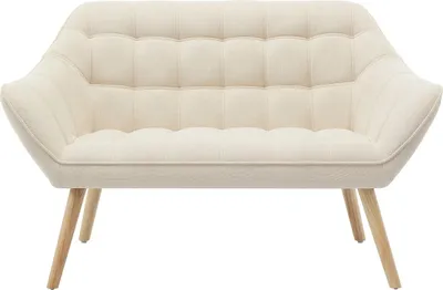 Produktbild von Vente-unique Caserta, Liebessitz-Sofa, Wohnzimmer, Beige, 2 Sitz(e), Beige, Modern