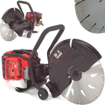 Produktbild von Benzin Trennschleifer 400 Motorflex 56337 + 1 x zusätzl. Diamantblatt 56338