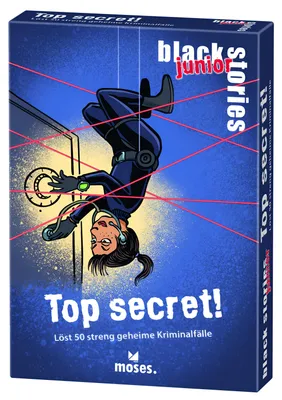 Produktbild von black stories Junior Top Secret!