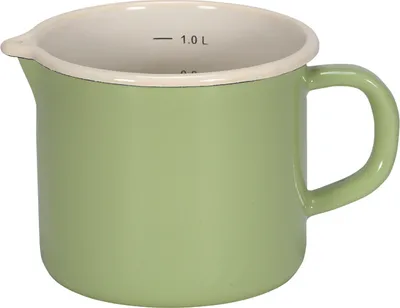 Produktbild von Krüger 17012PAG Milchtopf m Ausg. 12cm, grün (1 Stück)