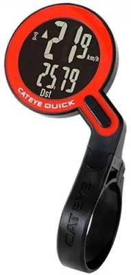 Immagine prodotto di CatEye Quick CC-RS100W contacicli nero e rosso