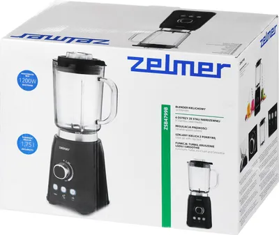 Zdjęcie produktu dla Blender kielichowy Zelmer ZSB4799B 1,75 l 1200 W Czarny