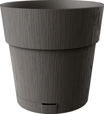 Obrázok produktu pre Kvetináč Stefanplast Ethica, 2 l, 40 x v39 cm, s rezervou na vodu, sivý