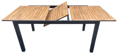 Produktbild von Ausziehtisch Aluminium/Akazie 150/200x90cm