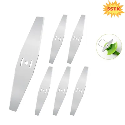 Produktbild von Metall Gras Draht Trimmer Kopf Ersatz Sägeblätter Rasenmäher Armaturen 5Pcs Slot Klinge Garten Werkzeuge Ersatzteil