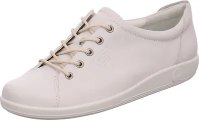Obrázok produktu pre Ecco dámska šnurovacia obuv Soft 2.0 white