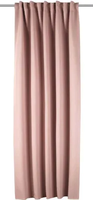 Produktbild von Neusser Collection Verdunklungsschal mit Gardinenband rosé 135x245 cm