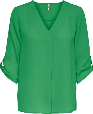 Produktbild von Damen JDY Lange Hemd Bluse 3/4 Ärmel JDYDIVYA Freizeit Tunika | 32