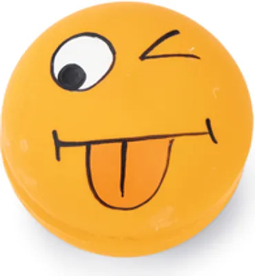 Produktbild von Karlie - Katzenspielzeug Latex Snatchy Ball Gelb, 64821