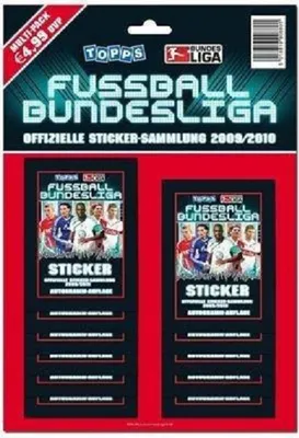 Obrázek produktu pro Topps TO880 – Fotbalová Bundesliga, sezóna 2009/2010, multipack [hračka] – bez značky – (merchandise / sběratelské karty)