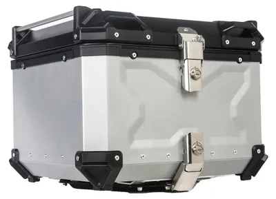 Zdjęcie produktu dla Kufry motocyklowe, zamykane, wodoodporne, X-55L-srebrne