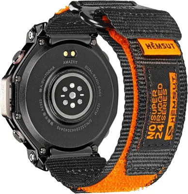 Immagine prodotto di Cinturino in nylon resistente da 22 mm, adatto per smartwatch, dal design sportivo