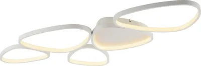 Image de JUST LIGHT PEBBLES Plafonnier LED blanc chaud, dimmable, 42 W, blanc, 14045-16