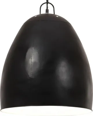 Produktbild von vidaXL Hängelampe Industriestil 25 W Schwarz Rund 42 cm E27