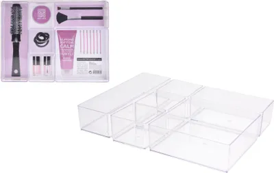Produktbild von Organizer für Kosmetik, Accessoires, Schmuck - 6 Fächer