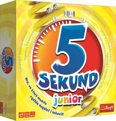 Image de 5 Seconds junior jeu de société en boîte 26x26x8cm version CZ