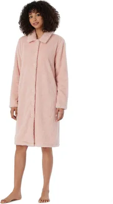 Imagen del producto de Bata de baño para mujer Schiesser, talla L, color rosa