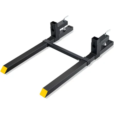 Obrázek produktu pro Paletové vidle 1090 x 70 x 230 mm - Nosnost vidlic 907 kg - Vidlice 109 cm - Celková délka s vidlicovým nožem 76 cm - Vidlice 495-915 mm