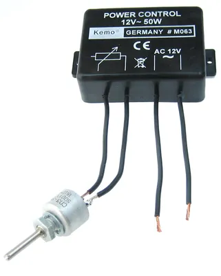 Produktbild von Leistungsregler Dimmer Dimmermodul 12 -48 V/AC max. 10A