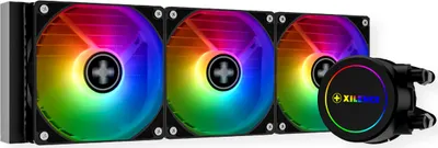Produktbild von Xilence LQ360.ARGB AMD und Intel AiO 360mm Wasserkühlung, ARGB PWM, 400W TDP