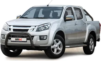 Produktbild von Frontbügel Frontschutzbügel für Isuzu D-Max 2012-2019 mit ABE Stahl Schwarz