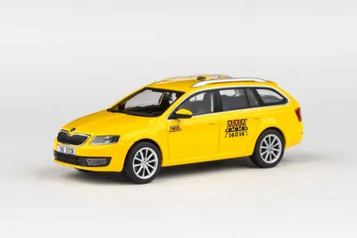 Zdjęcie produktu dla Skoda Octavia III Combi (2013) - AAA Taxi ABREX 1:43