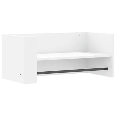 Image de vidaXL Étagère murale blanche 70,5x35x30,5 cm Bois composite