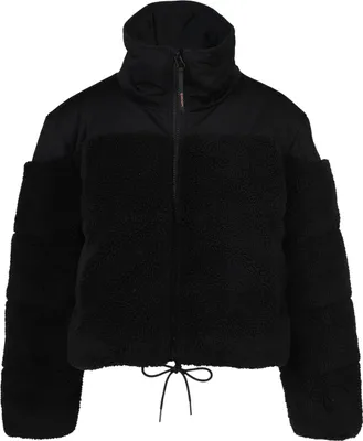 Produktbild von Brunotti Teddy Damen Pufferjacke Fleecejacke schwarz XS