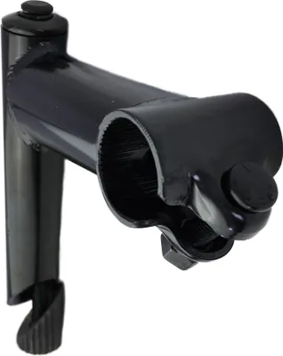 Imagen del producto de Delantero, 25,4 - 25,4, 100 mm, tubo de acero, abrazadera para manillar con un solo tornillo, color , marca Humpert Ergotec