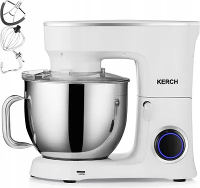 Produktbild von Planeten-Küchenmaschine Kerch 7L 3000W Mit Metallantrieb Und Zubehör