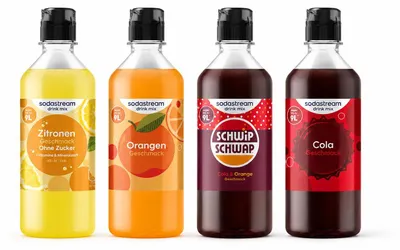 Produktbild von SodaStream Zitrone ohne Zucker Sirup 440ml, Dessertsirup, Zitrone, 440 ml, Flasche, Flasche