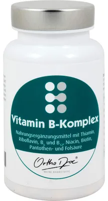 Immagine prodotto di Ortho Doc Capsule di complesso vitaminico B come integratore alimentare, 60 capsule