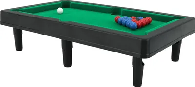 Image de Mini table de billard interactive Simulation miniature Jeu de billard pour décoration de bureau Ornement