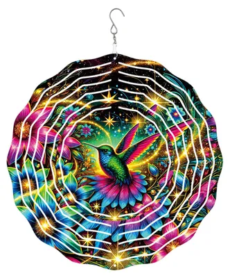 Produktbild von Libellen-Windspiel, kinetisches Vogel-Windspiel, hängendes animiertes Windspiel mit 3D-Animationseffekt für die Gartendekoration im Freien