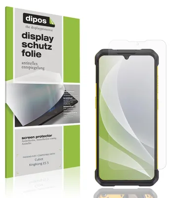 Produktbild von 4x Schutzfolie für Cubot KingKong ES 5 matt Displayschutzfolie Folie Display Schutz dipos