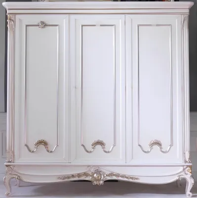 Produktbild von Schrank Kleiderschrank Regal Aufbewahrungs Garderobe Modern Spiegel Holz Design