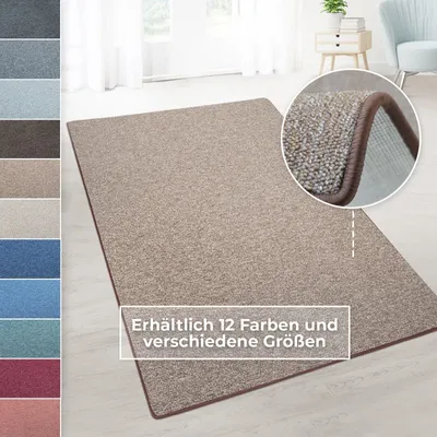 Image de Tapis sur mesure London marron clair 100x350 cm