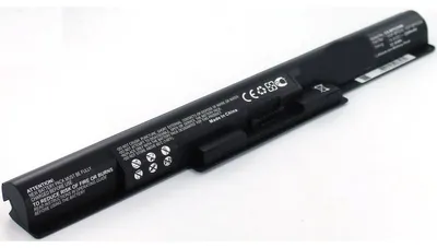Produktbild von Akku für Sony SVF1521P4EW Li-Ion 14,8 Volt 2200 mAh schwarz