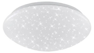 Produktbild von BRILONER- LED Deckenlampe mit Sternenhimmel, neutralweiße Lichtfarbe, 12W, 1300 Lumen, Lampe, LED Deckenleuchte, Wohnzimmer, Schlafzimmer,Kinderzimmer