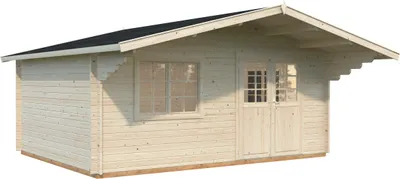 Produktbild von Palmako Gartenhaus Sally 19,1 m² - 44 mm Transparent tauchimprägniert