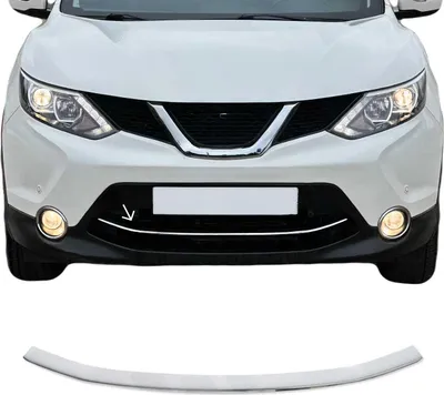 Produktbild von Kühlergrill Leisten Grillleisten für Nissan Qashqai J11 2014-2017 Chrom Silber