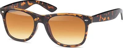 Produktbild von styleBREAKER Uni Nerd Sonnenbrille mit verspiegelten oder getönten Gläsern, klassisches Retro Design 09020039
