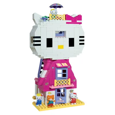 Produktbild von Play BigBloxx Hello Kitty Katzenhaus