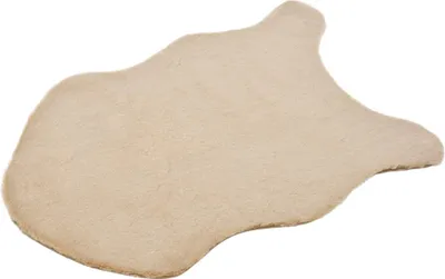 Produktbild von Großes kurzflor Deko-Fell als Fell-Imitat in 90 x 60 cm beige