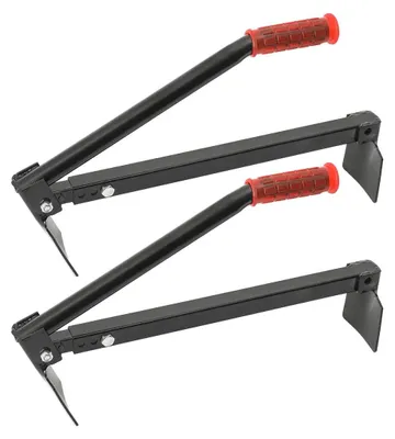 Immagine prodotto di Pinza per mattoni - Sollevatore per mattoni e pietre - Apertura regolabile 40–67 cm - Per mattoni e blocchi - 2 pezzi
